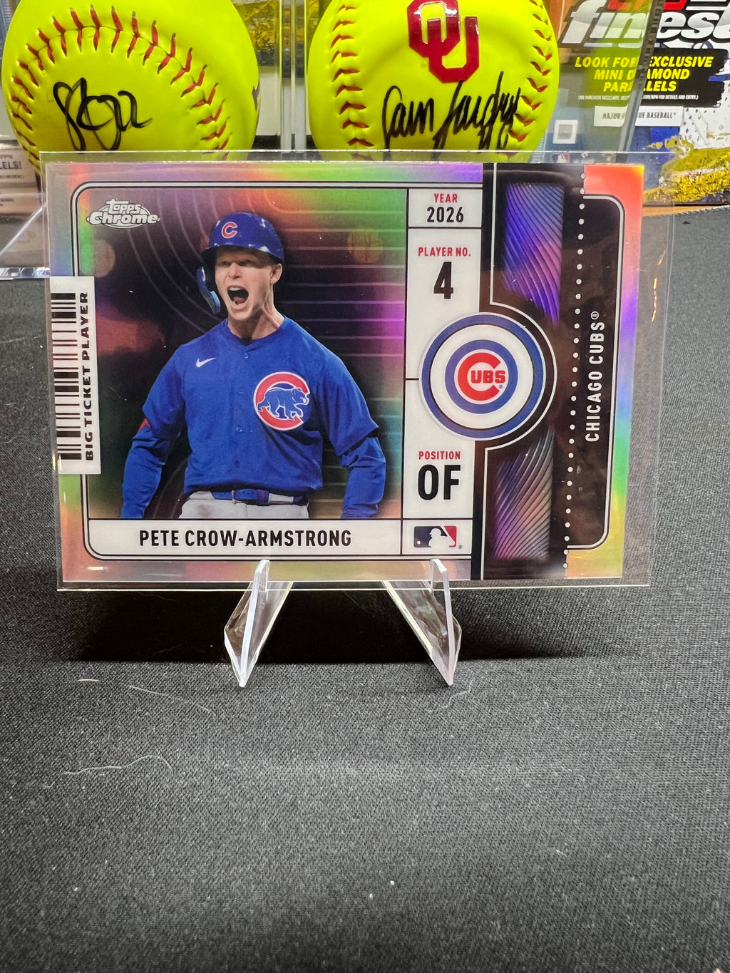Pete Crow-Armstrong - 2026 Topps Chrome Big Ticket Player Refractor #BTP-13
