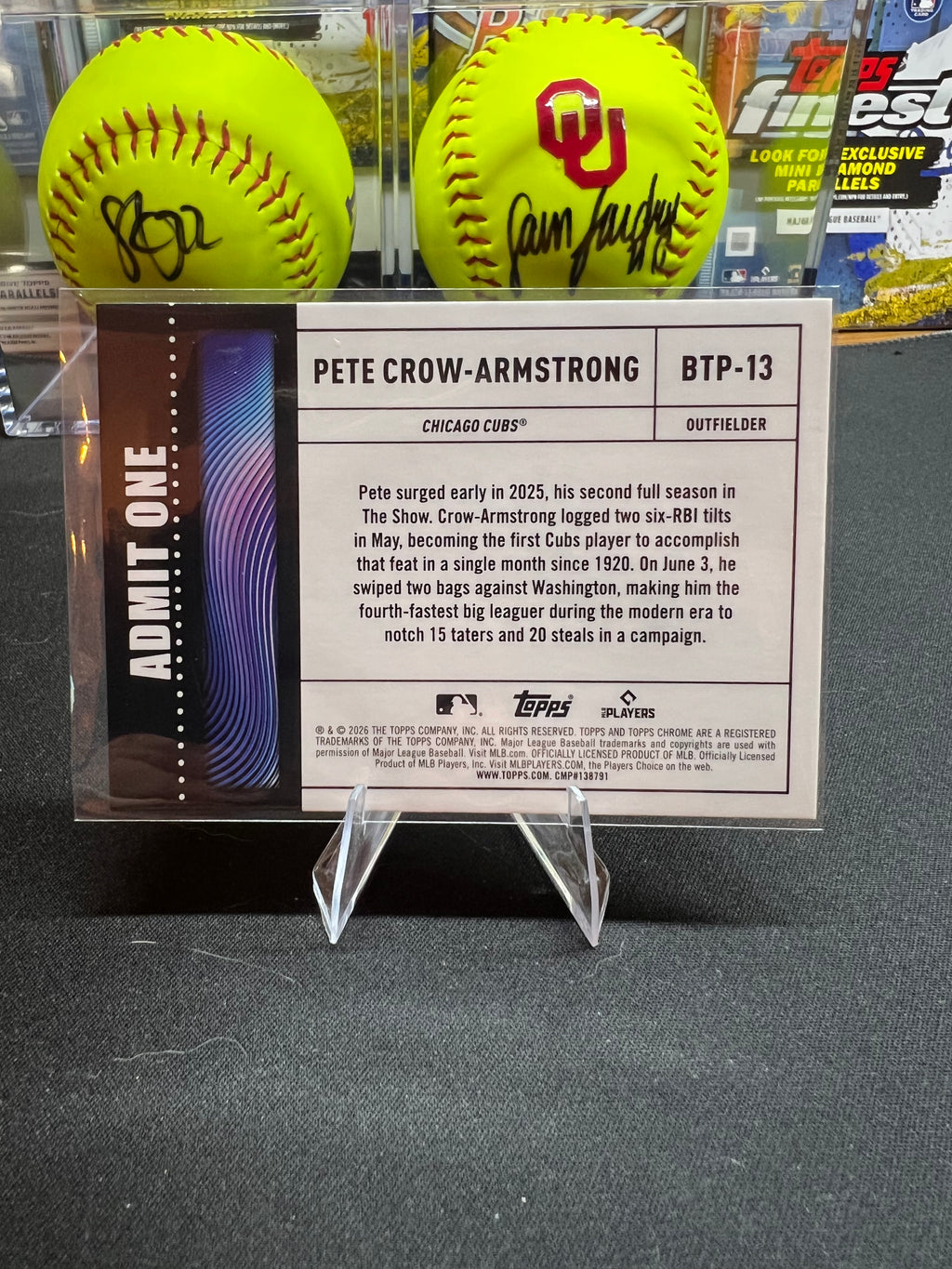 Pete Crow-Armstrong - 2026 Topps Chrome Big Ticket Player Refractor #BTP-13