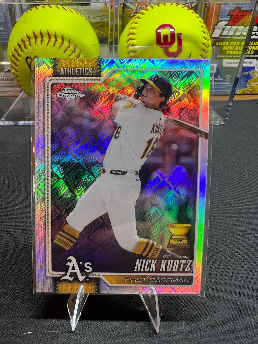 Nick Kurtz - 2026 Topps Chrome Logofractor #250