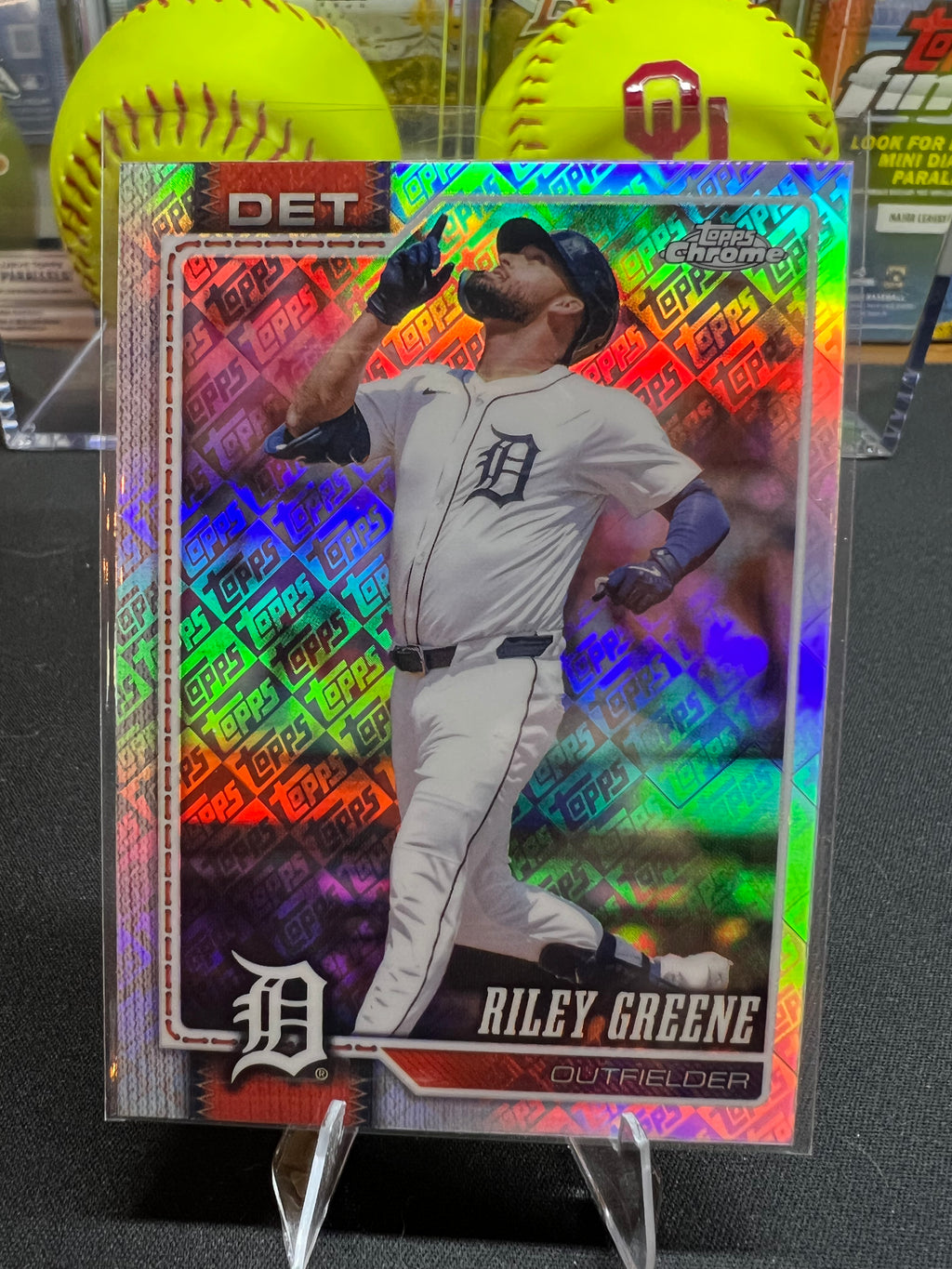Riley Greene - 2026 Topps Chrome Logofractor #180