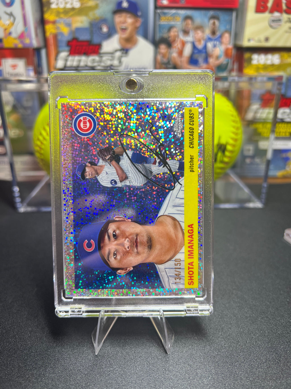 Shota Imanaga - 2025 Topps Chrome Platinum Speckle Refractor #7