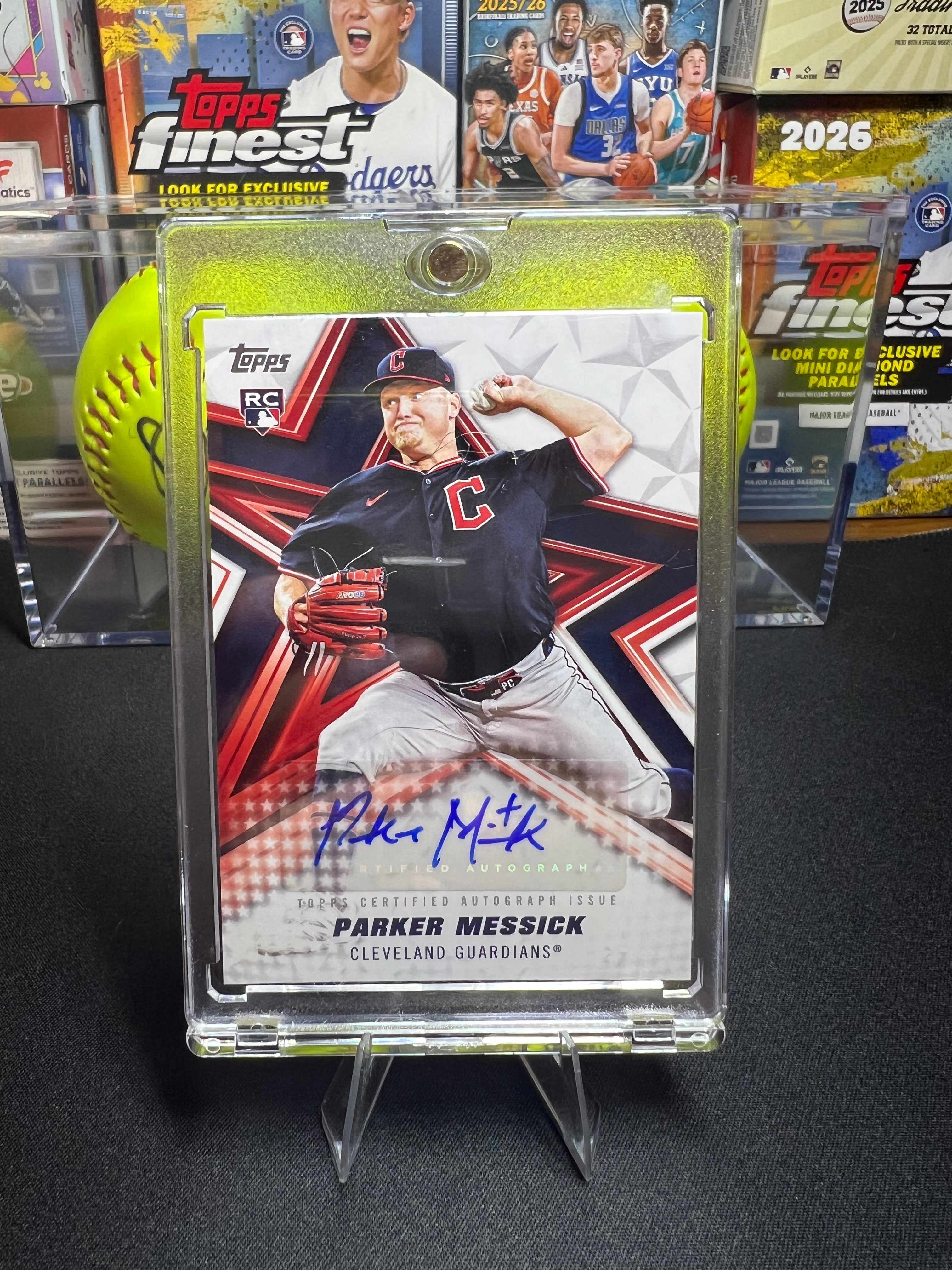 Parker Messick - 2026 Topps Series 1 Baseball Stars Autograph #BSA-PM