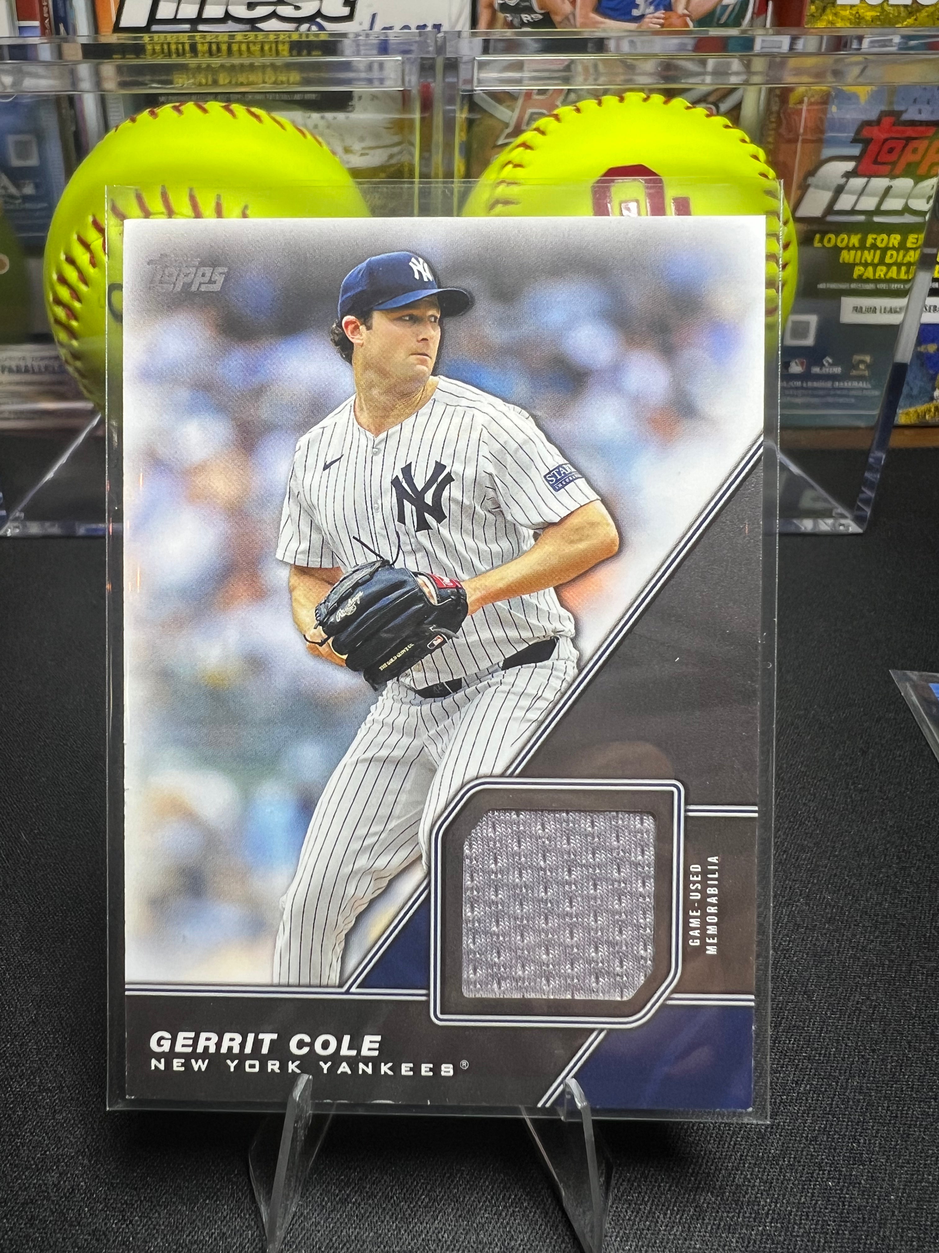 Gerrit Cole - 2026 Topps Series 1 Major League Materials Relic #MLM-GC