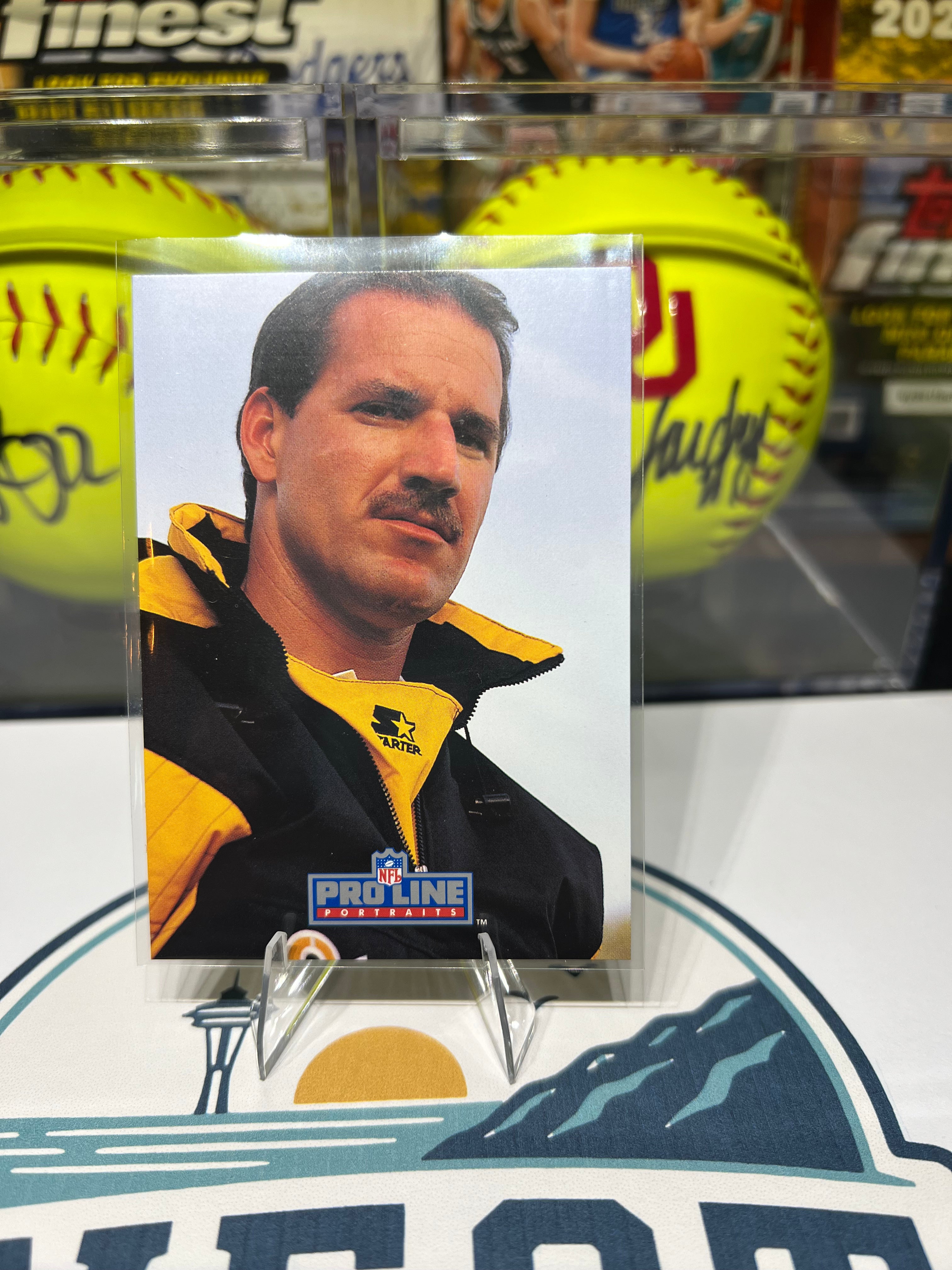 Bill Cowher - 1992 Pro Line Portraits #414