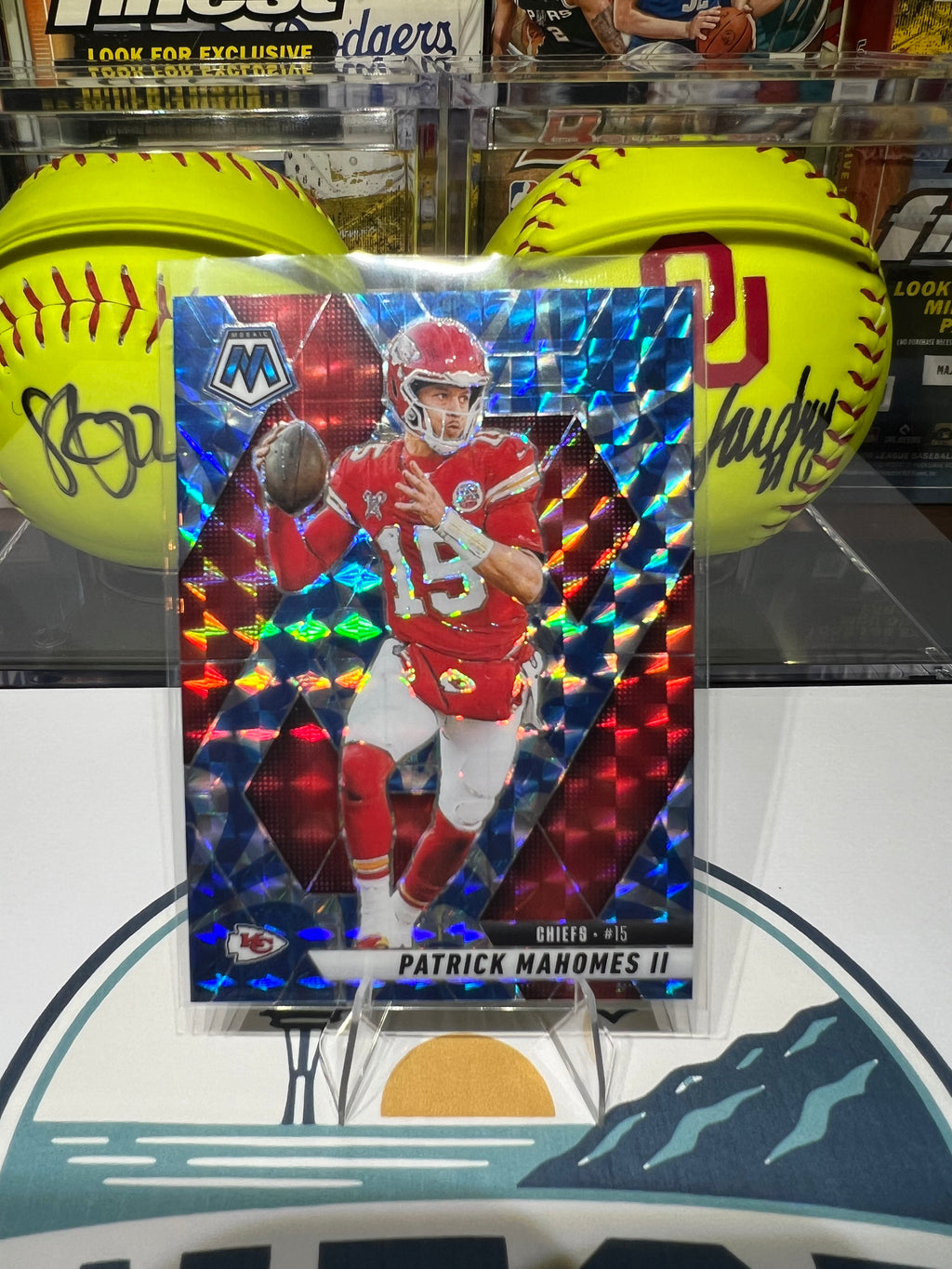 Patrick Mahomes II - 2025 Panini Mosaic Reactive Blue #200
