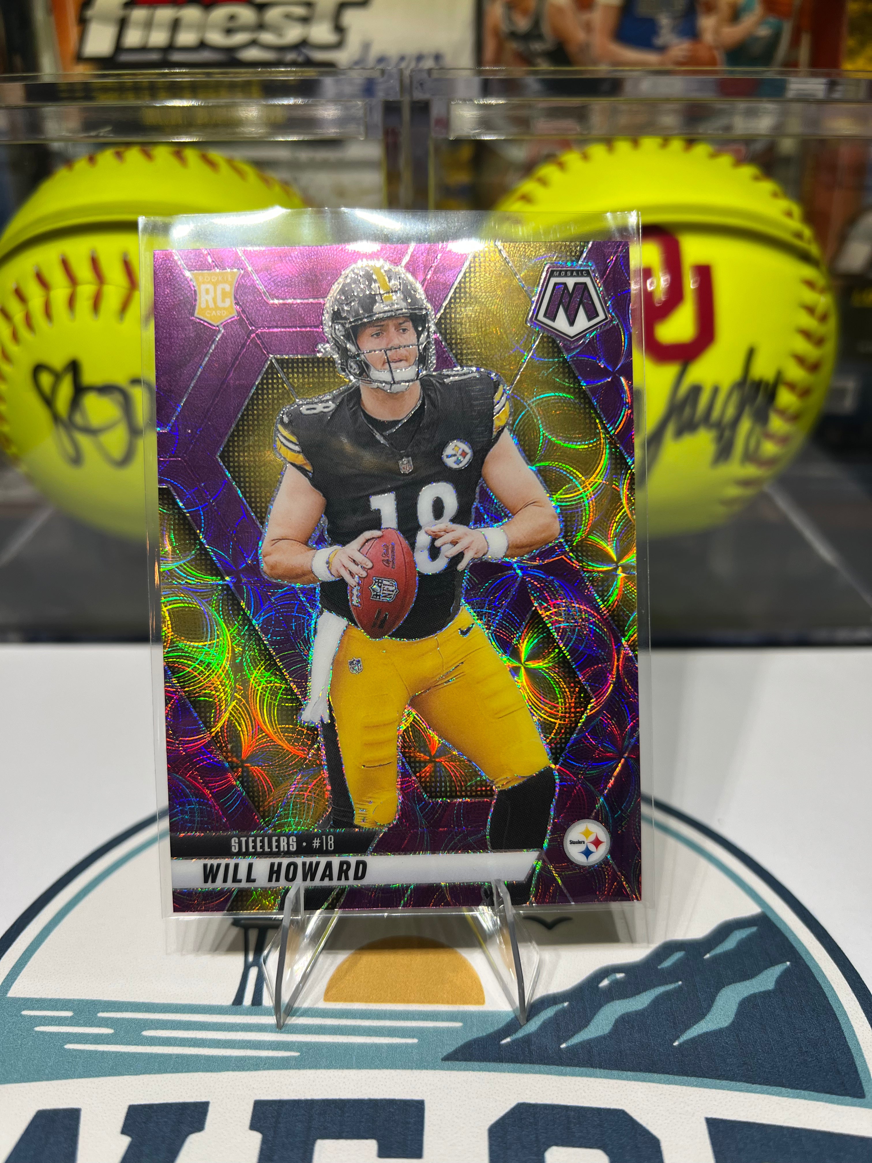 Will Howard - 2025 Panini Mosaic Purple Scope #318