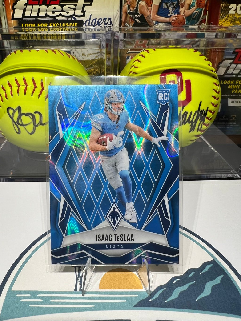 Isaac TeSlaa - 2025 Panini Phoenix Light Blue Lava Prizm #189 127/325