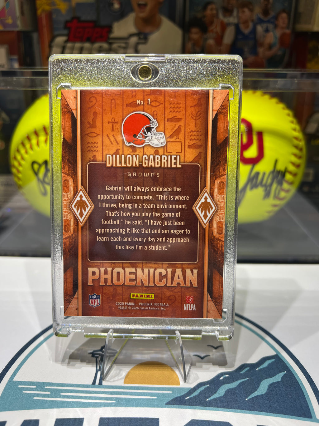 Dillon Gabriel - 2025 Panini Phoenix Phoenician #1