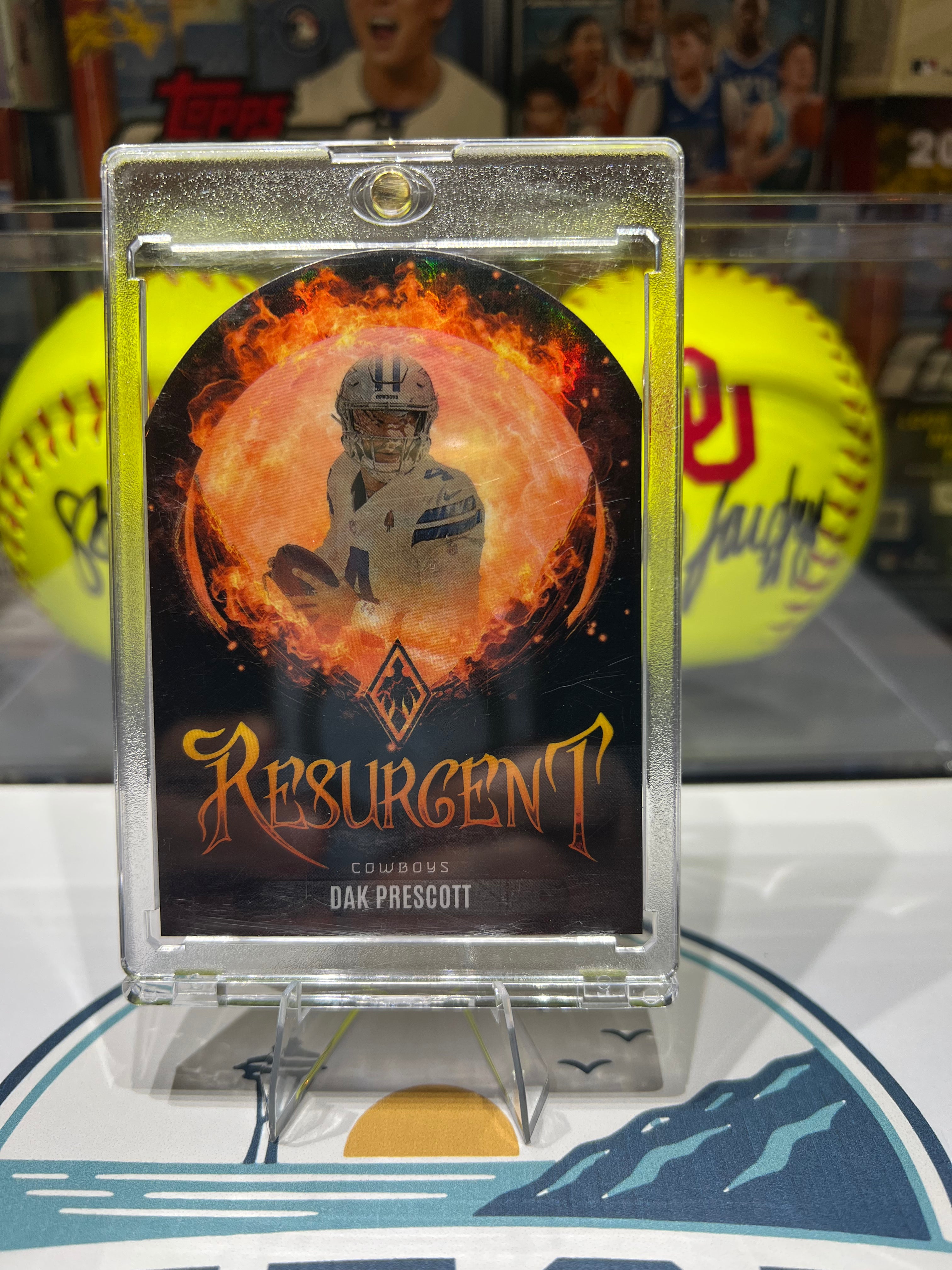 Dak Prescott - 2025 Panini Phoenix Resurgent Snow Globe #8