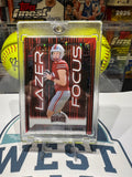 Will Howard - 2024 Leaf Metal Lazer Focus Red #LFB-29 3/5