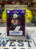 AJ Duffy - 2024 Leaf Pro Set Autograph Purple Shimmer #89A-AJD 8/8