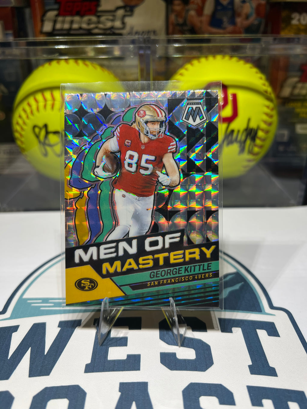 George Kittle - 2024 Panini Mosaic Prizm #MM-11