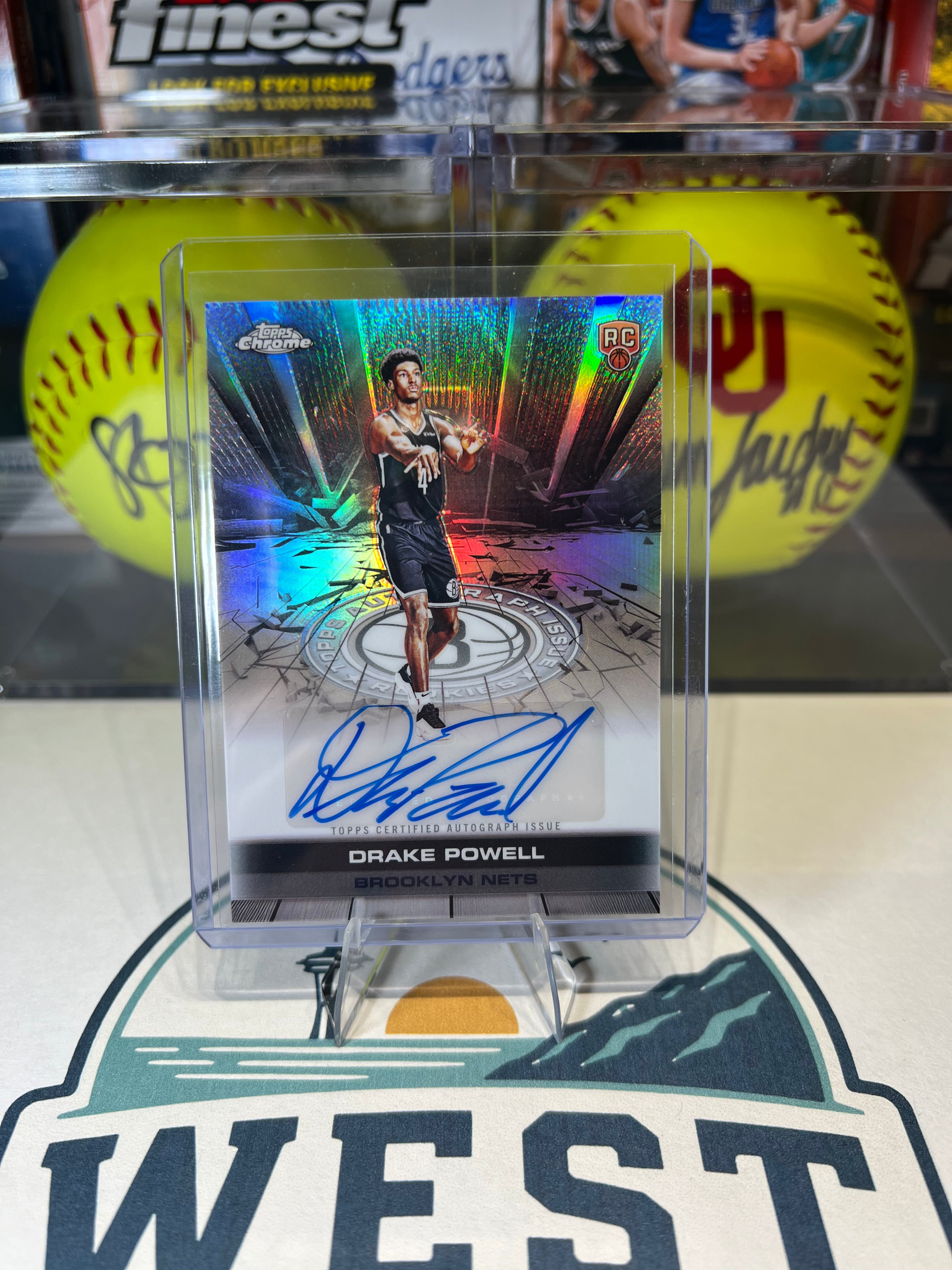Drake Powell - 2025 Topps Chrome Rookie Autograph Refractor #TAUR2-DP