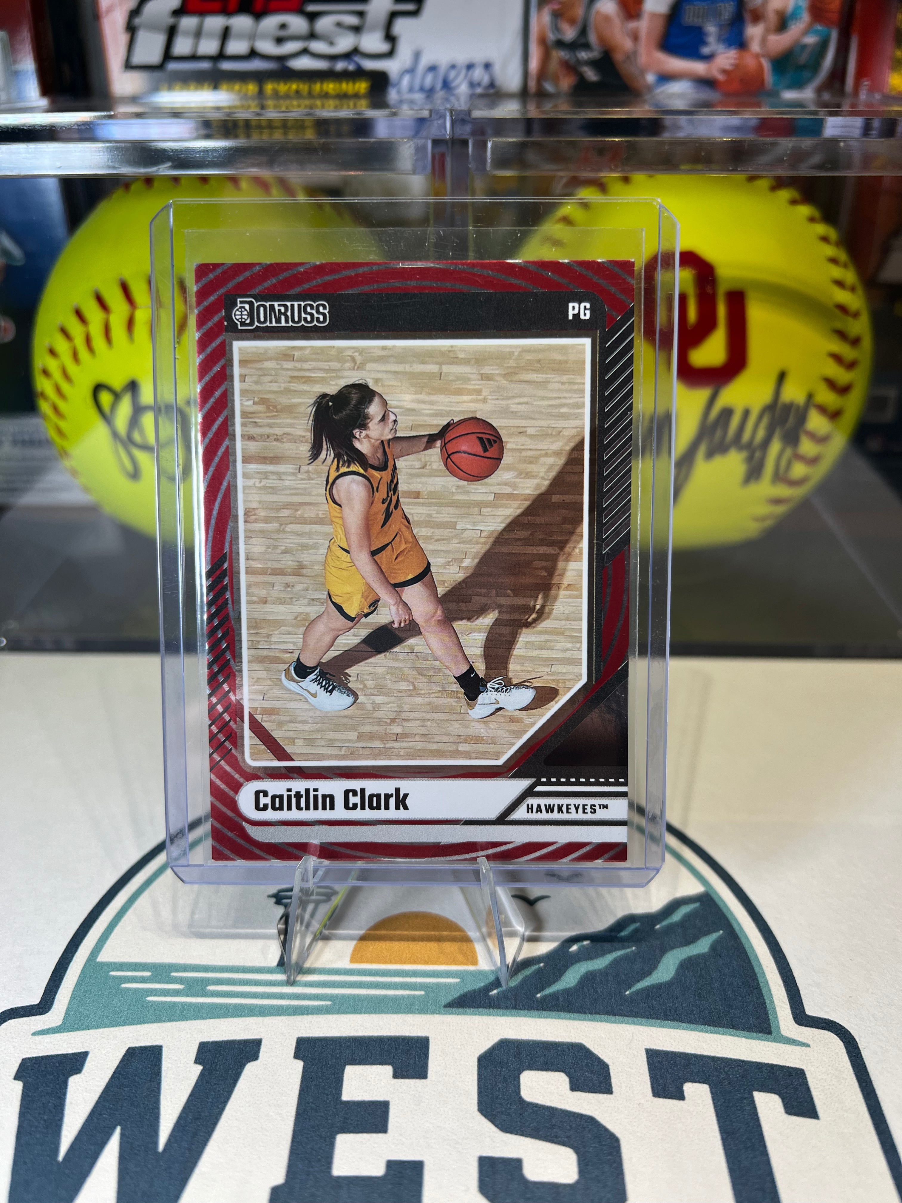 Caitlin Clark - 2024 Donruss Caitlin Clark Collection Target Exclusive Red #12