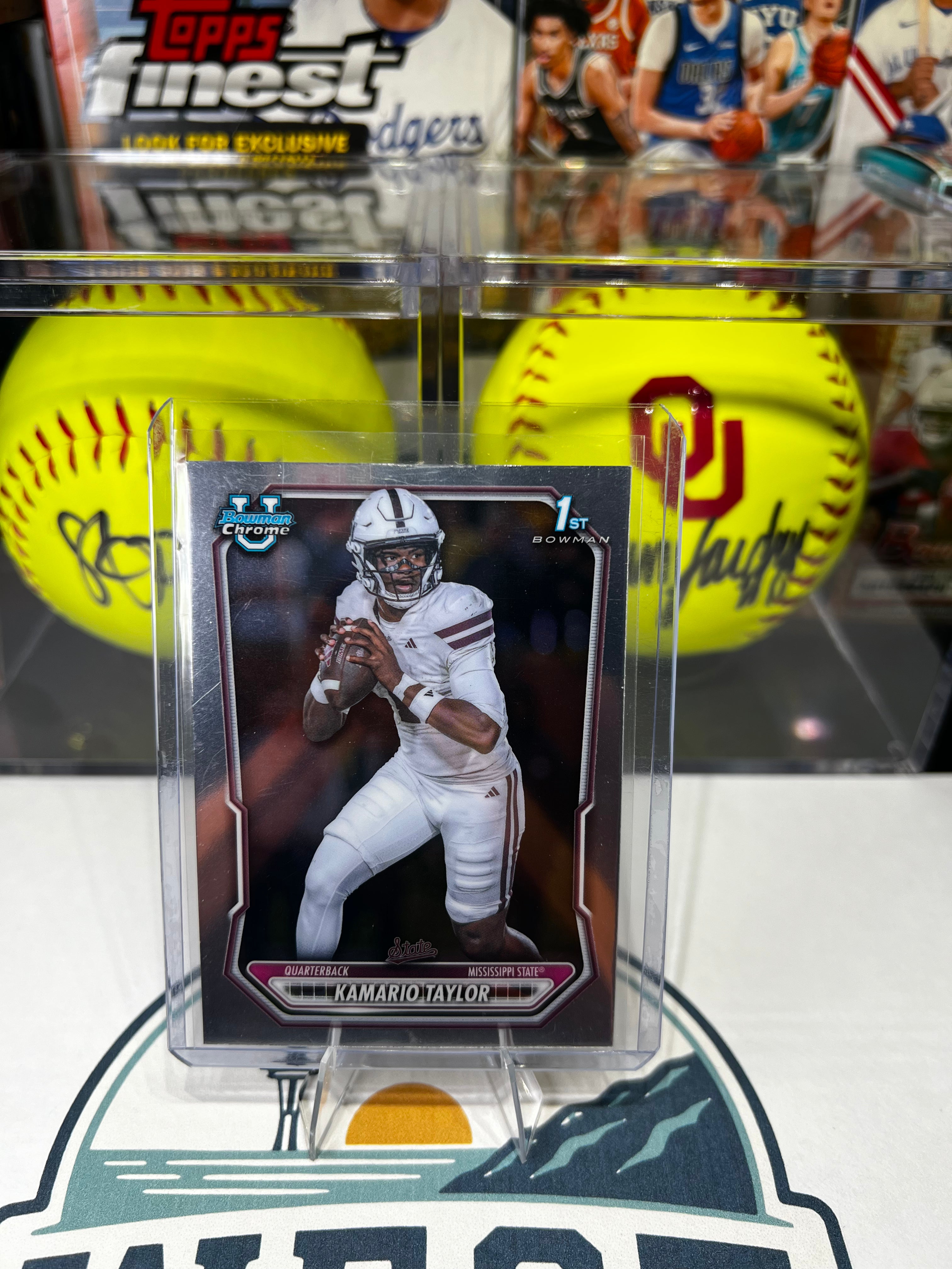 Kamario Taylor - 2026 Bowman Chrome U 1st Bowman #BCP-100