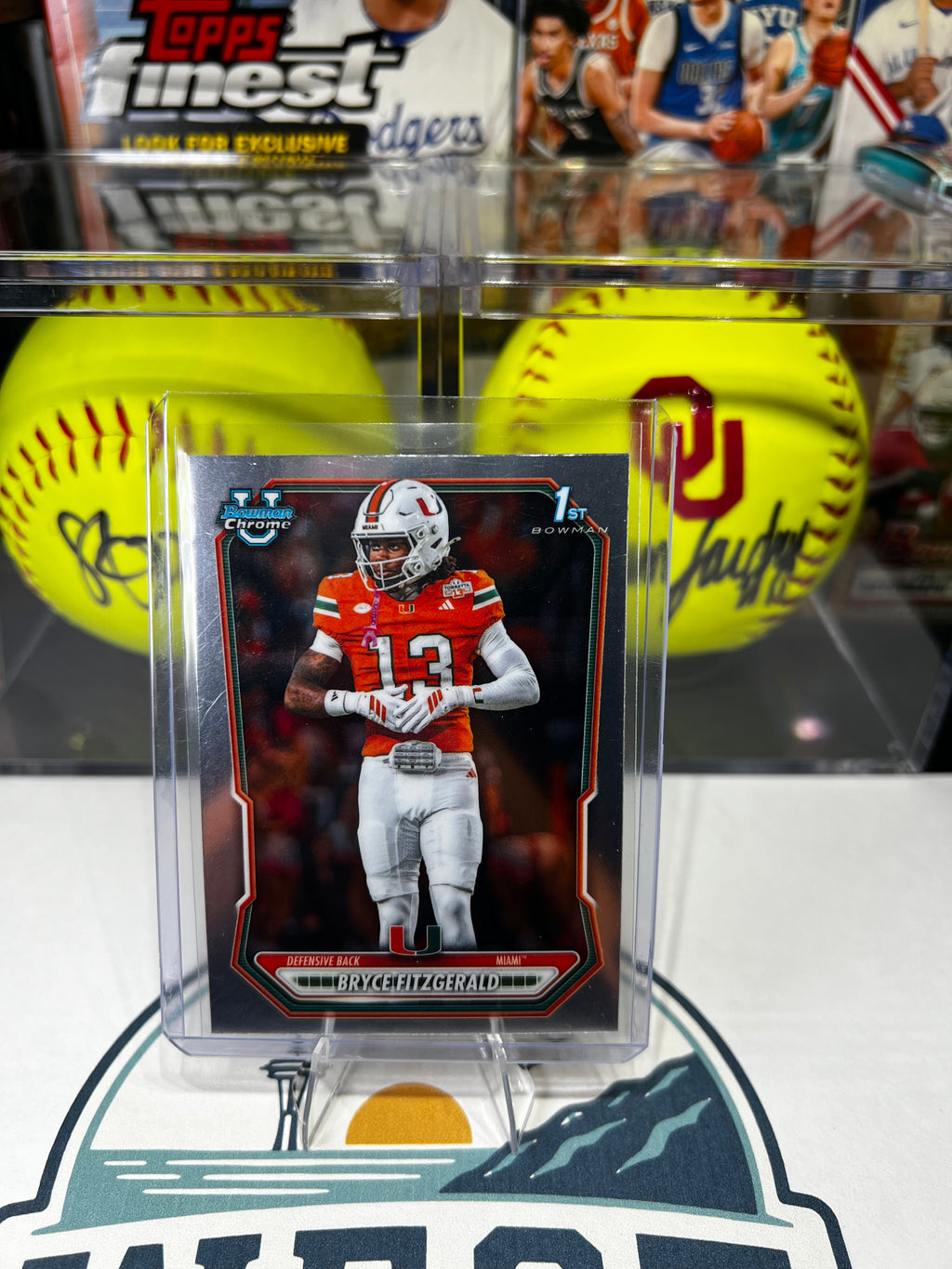 Bryce Fitzgerald - 2026 Bowman Chrome U 1st Bowman #BCP-91