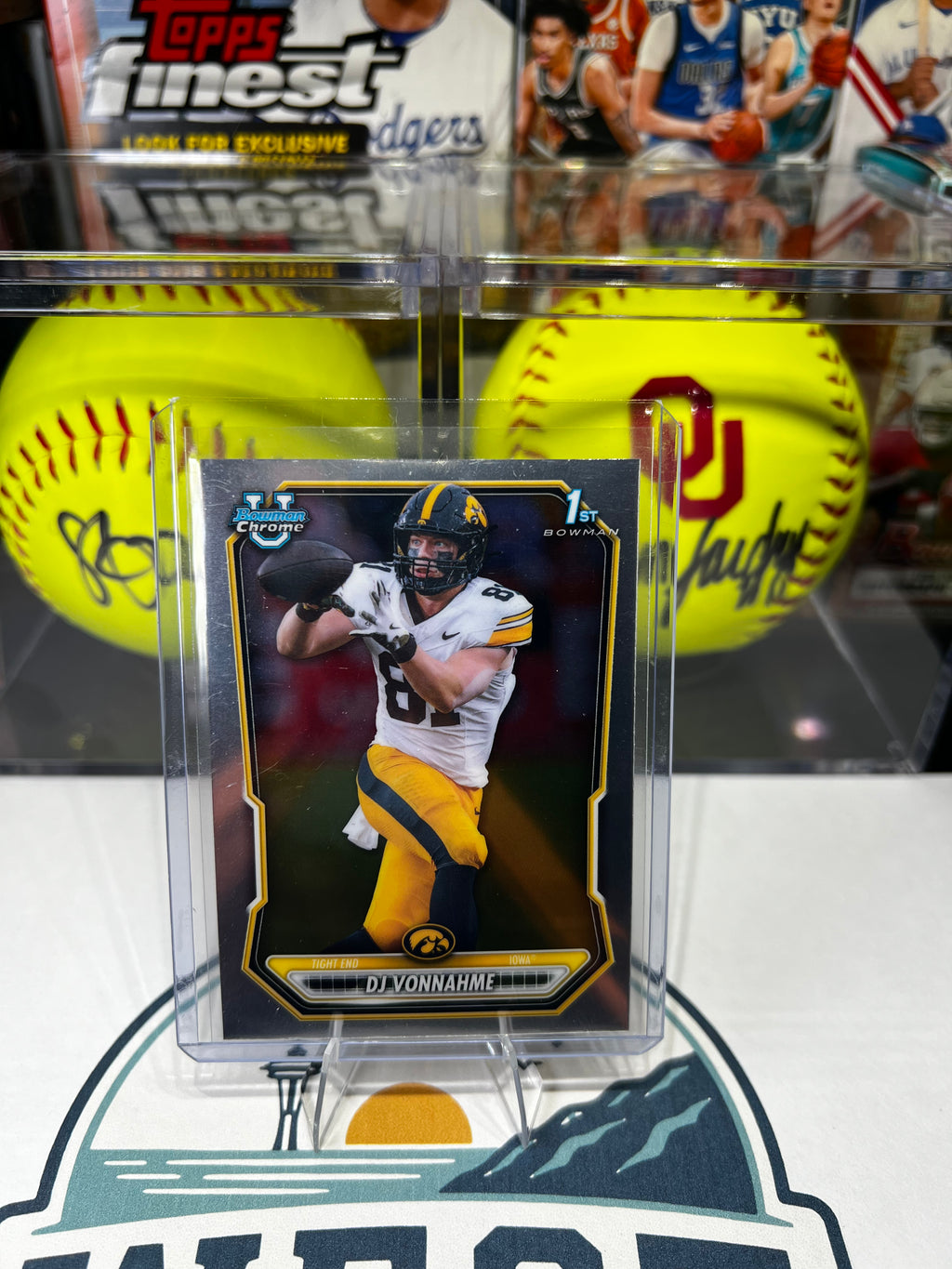 DJ Vonnahme - 2026 Bowman Chrome U 1st Bowman #BCP-65
