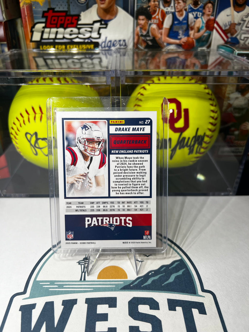 Drake Maye - 2025 Panini Score #27