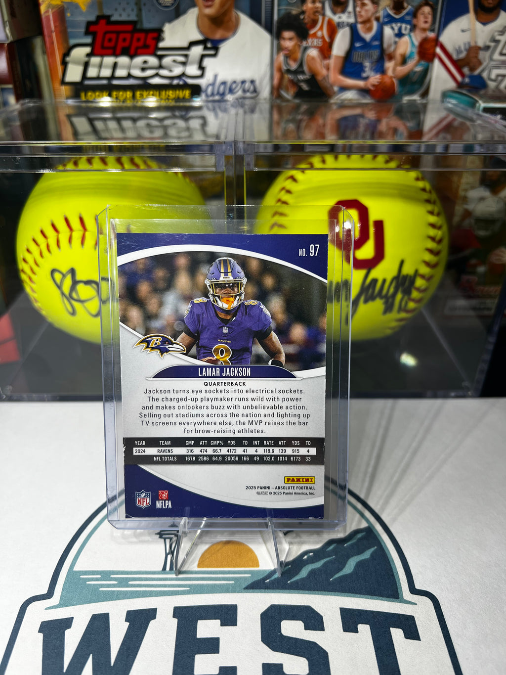 Lamar Jackson - 2025 Panini Absolute Football #97