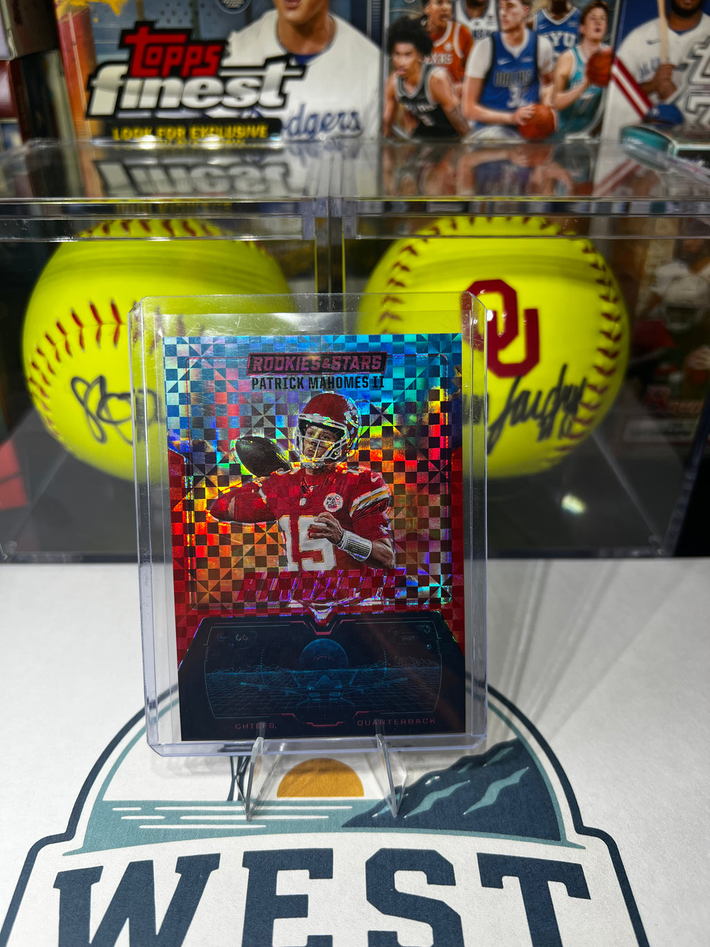 Patrick Mahomes - 2025 Panini Rookies & Stars Airborne Red Plaid