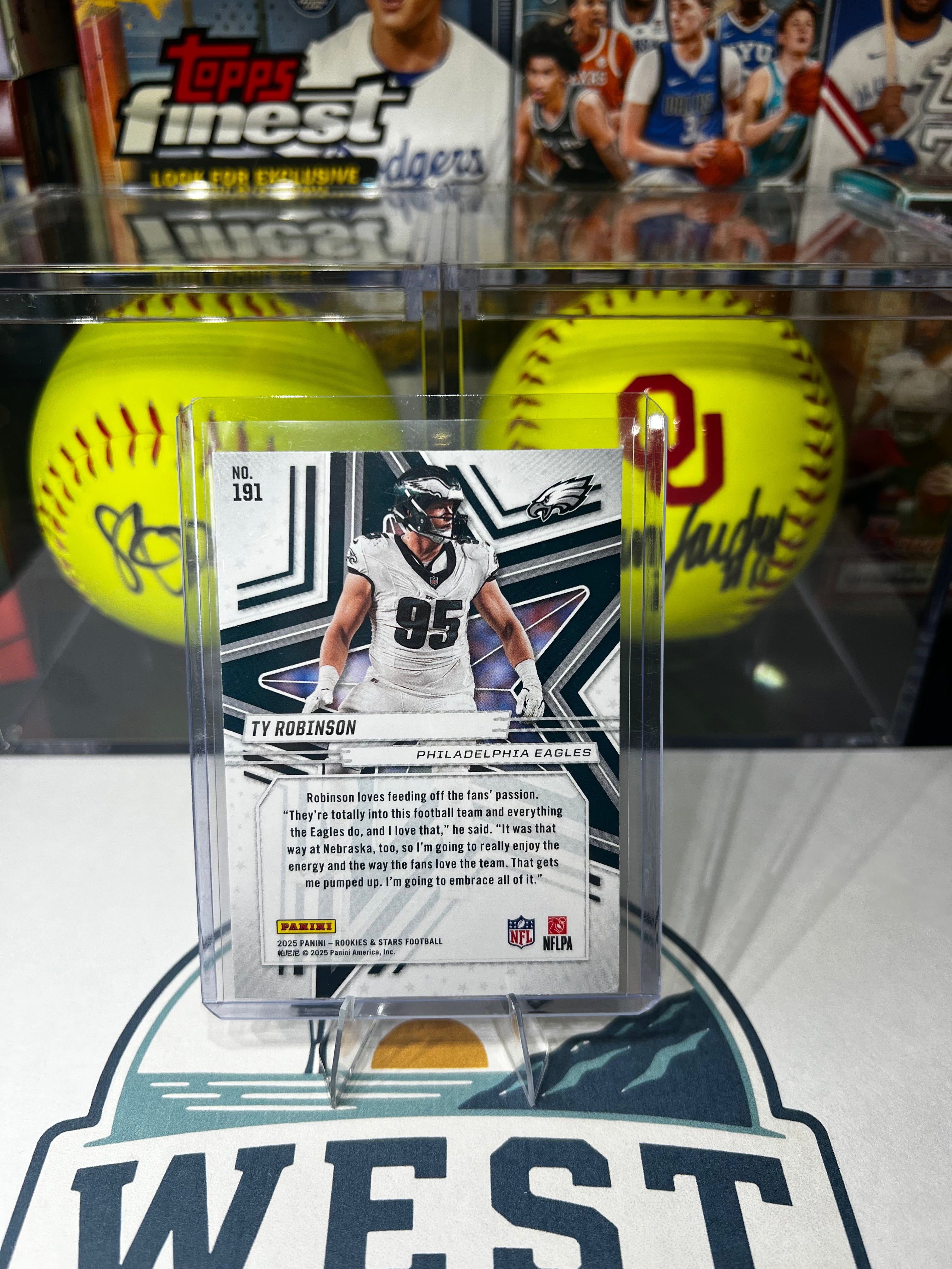Ty Robinson - 2025 Panini Rookies & Stars #191