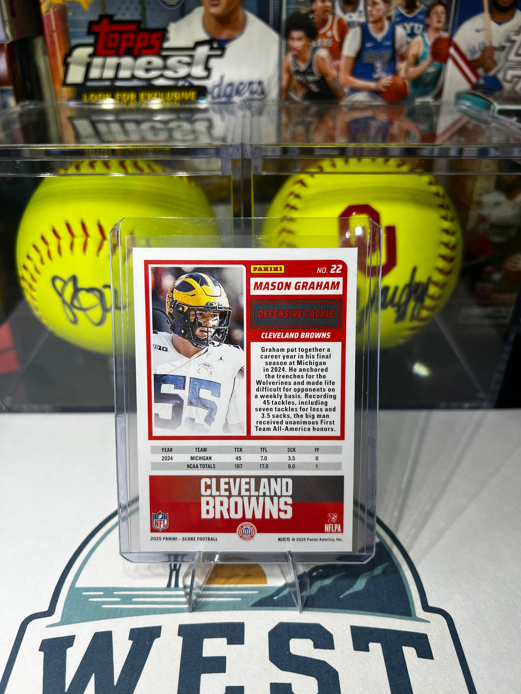 Mason Graham - 2025 Panini Score #22