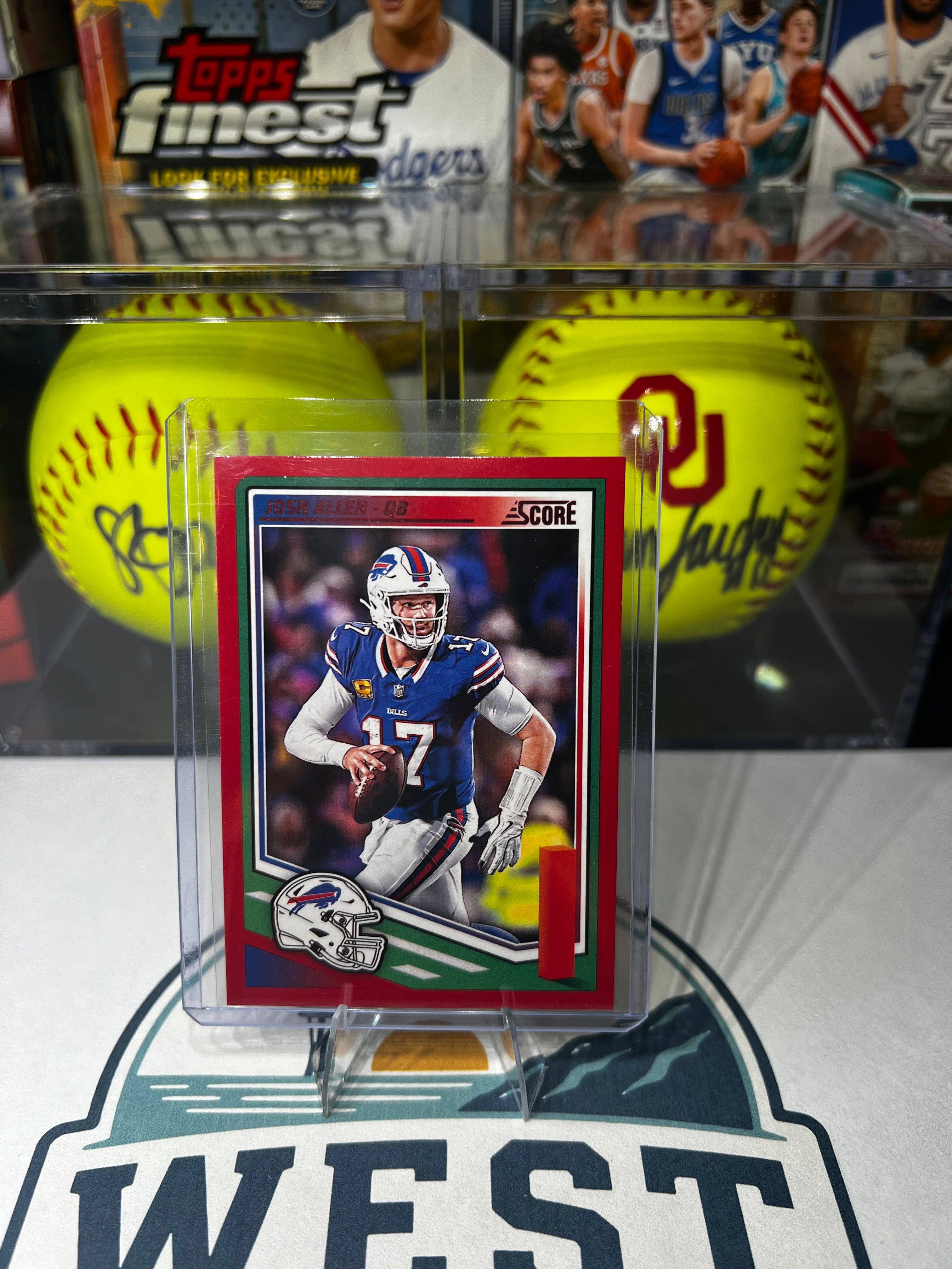 Josh Allen - 2025 Panini Score Red #159