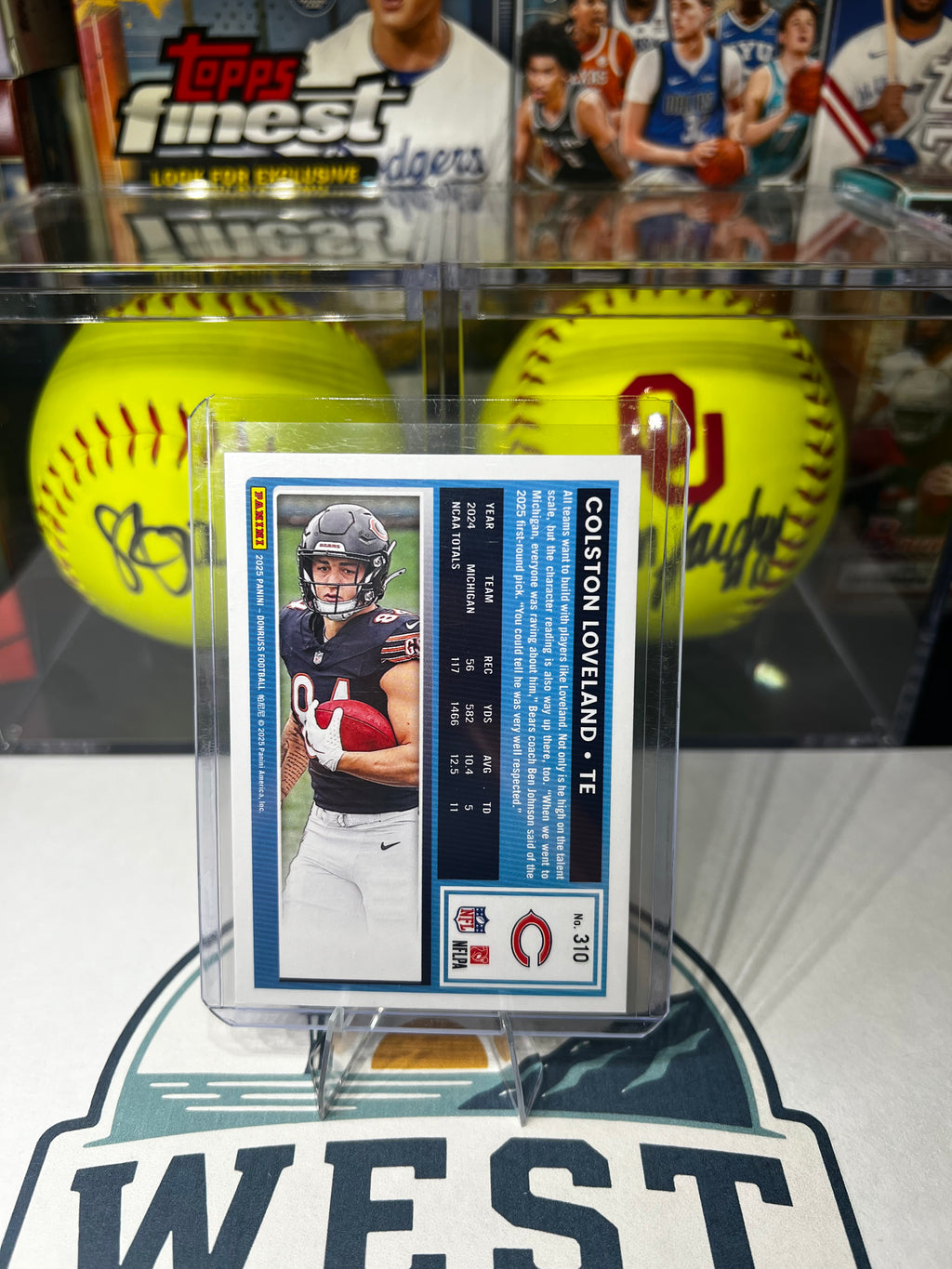 Colston Loveland - 2025 Panini Donruss Rated Rookie #310