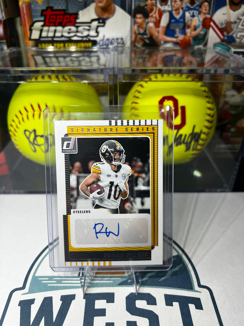 Roman Wilson - 2025 Panini Donruss Signature Series # SS-RWN Autograph