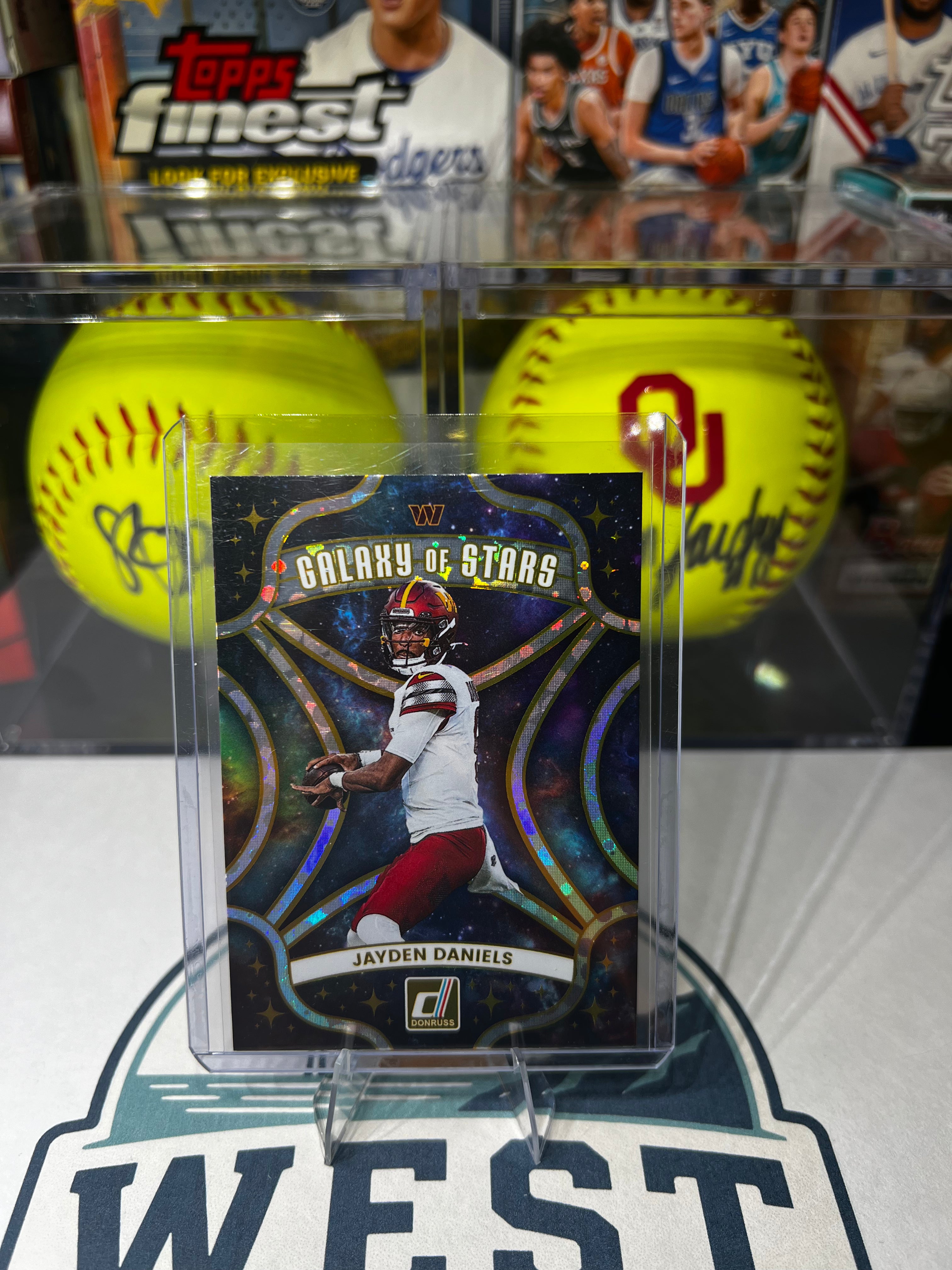 Jayden Daniels - 2025 Panini Donruss Galaxy of Stars #1