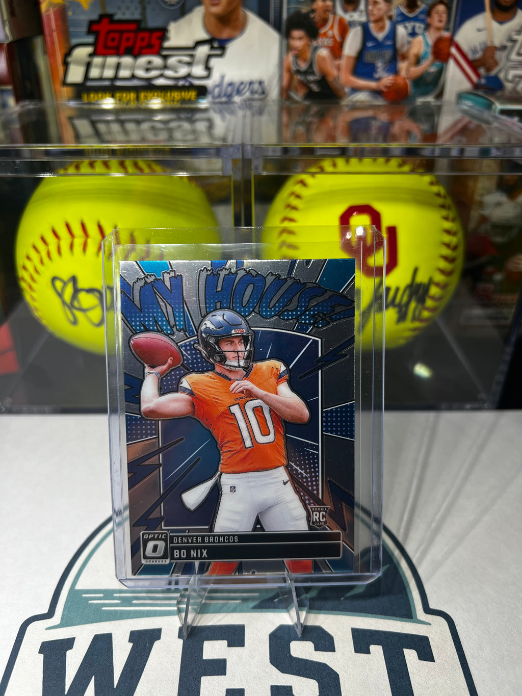 Bo Nix - 2024 Panini Donruss Optic My House #10