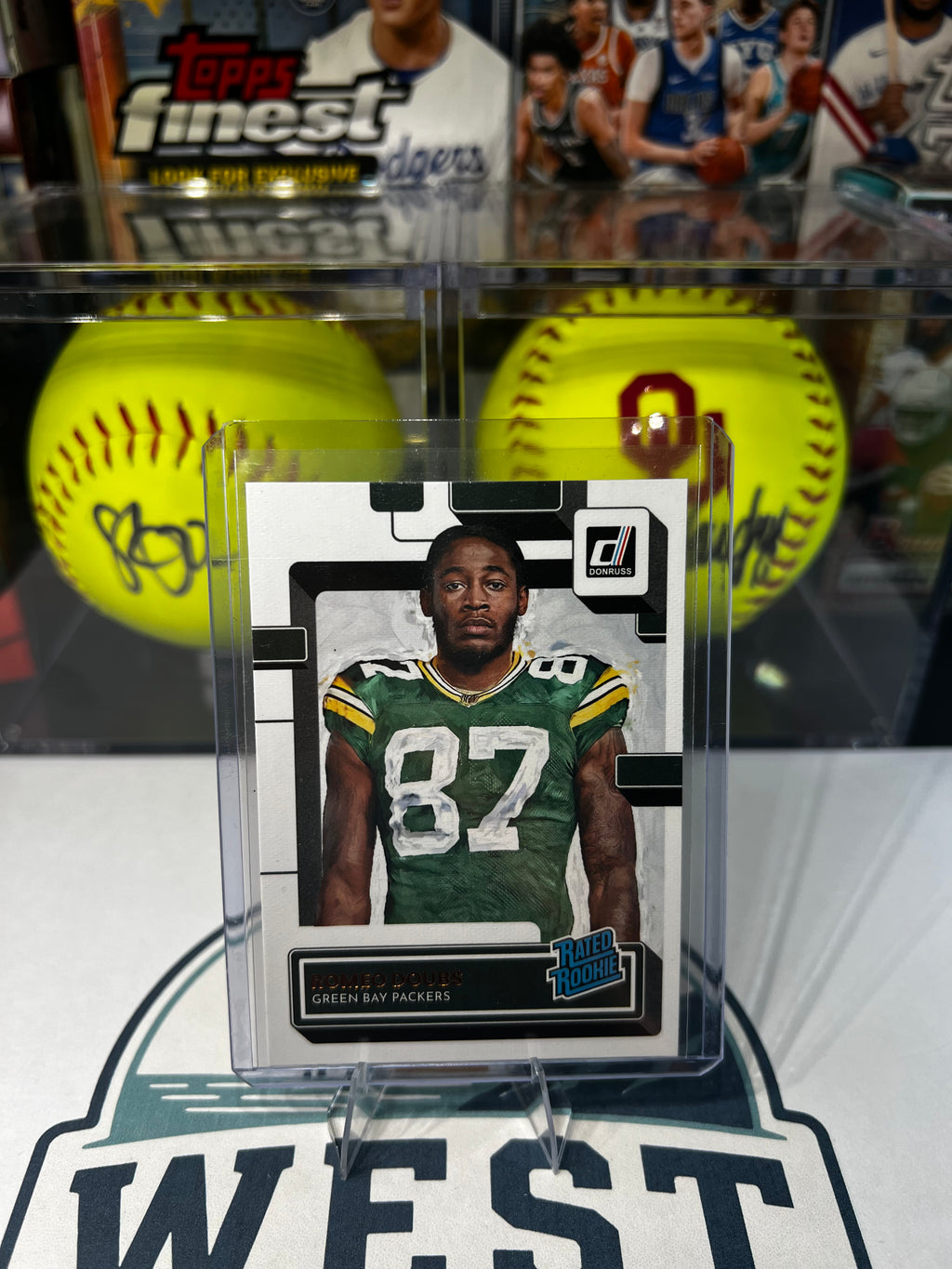 Romeo Doubs - 2022 Panini Donruss Rated Rookies #335