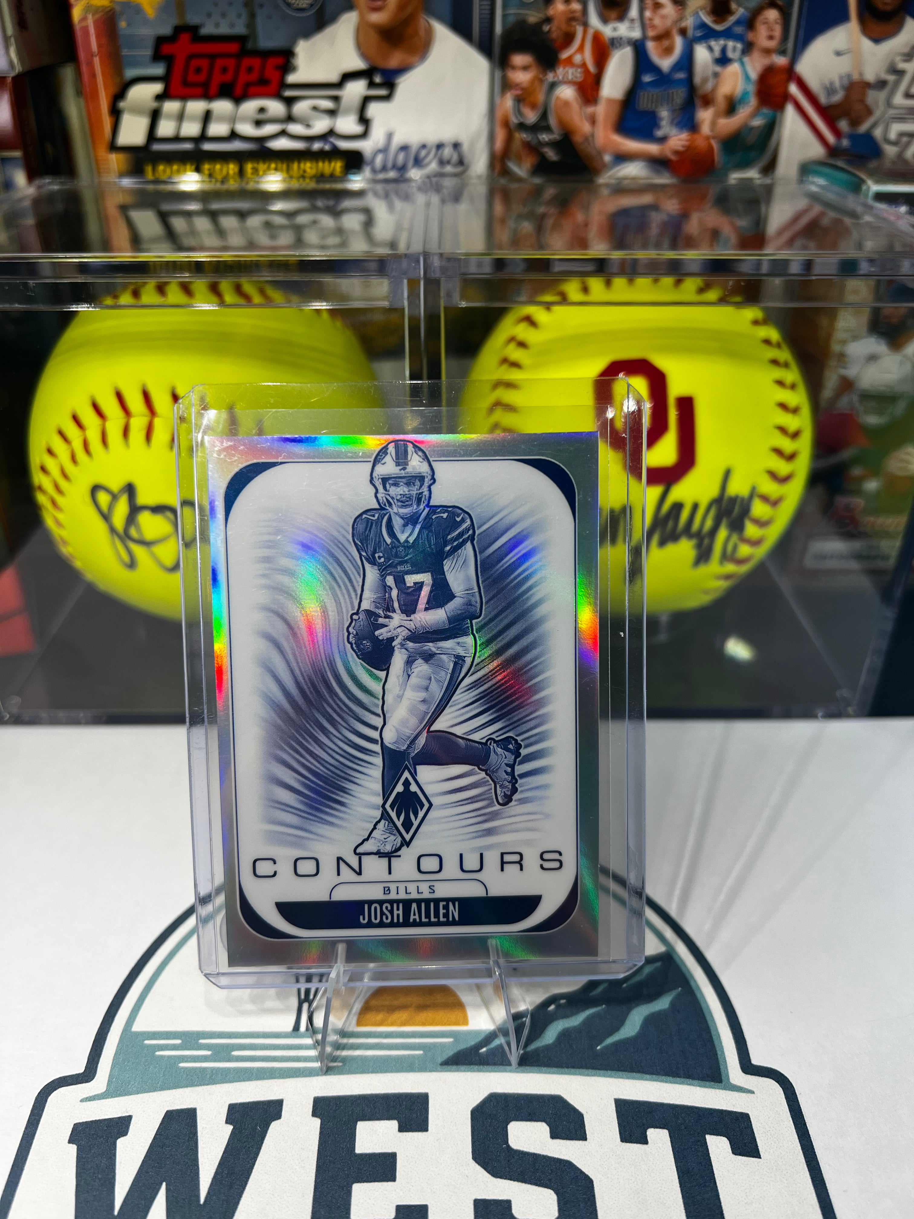 Josh Allen - 2025 Panini Phoenix Contours #4