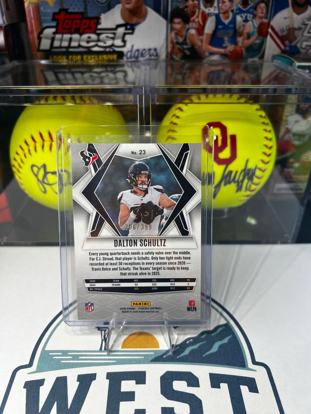 Dalton Schultz - 2025 Panini Phoenix Red Winter #23 206/399