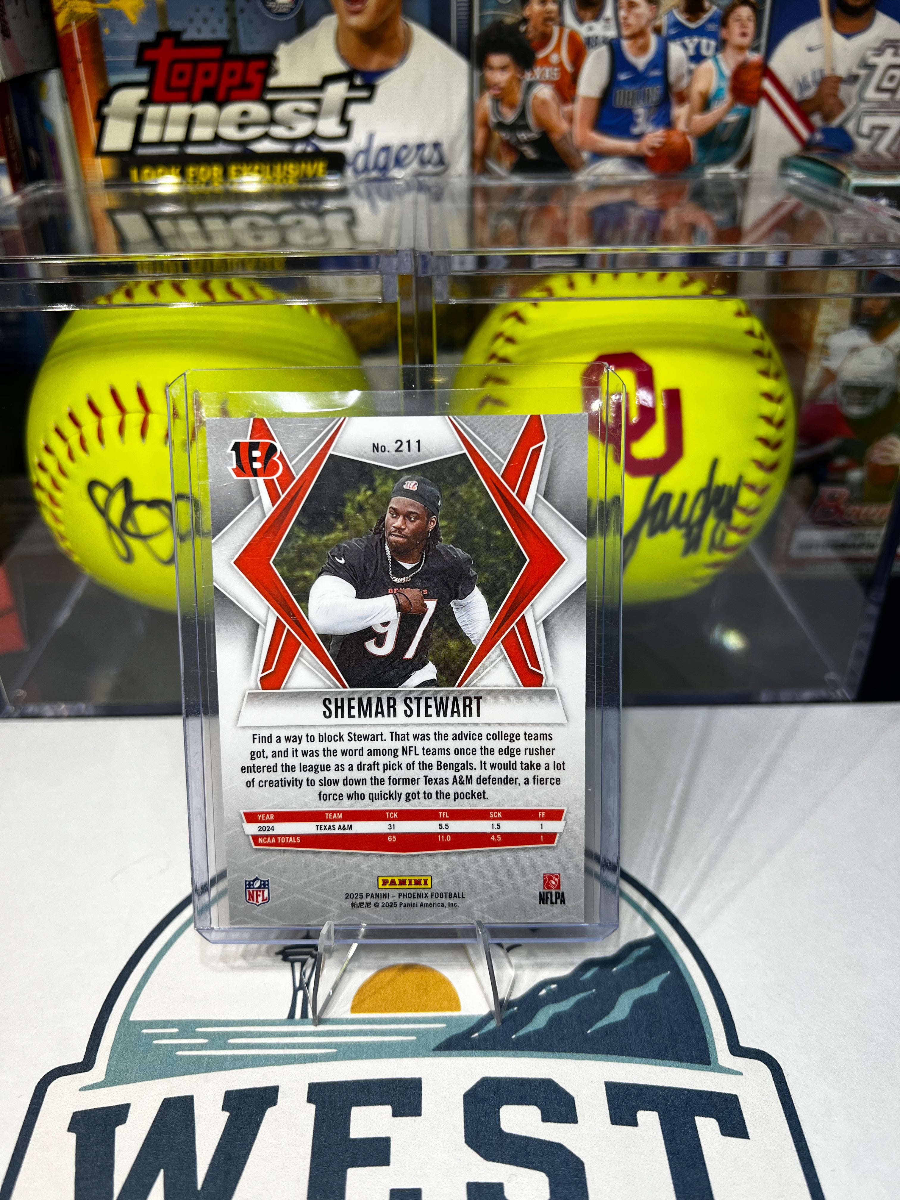 Shemar Stewart - 2025 Panini Phoenix Silver Lava Prizm #211